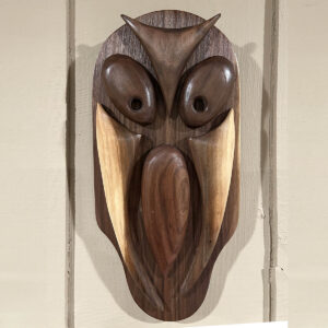 wooden owl